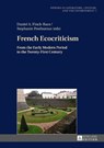 French Ecocriticism - Daniel A. Finch-Race ; Stephanie Posthumus - 9783631673454