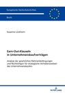 Earn-Out-Klauseln in Unternehmenskaufvertraegen - Susanne Lockhorn - 9783631935507