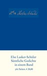 Sämtliche Gedichte - Else Lasker-Schüler - 9783633541966