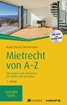 Mietrecht von A-Z - Rudolf Stürzer ; Michael Koch - 9783648146064