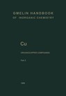 Cu Organocopper Compounds -  - 9783662064412