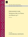 Variationen über ein Thema von Mozart - Fernando Sor - 9783702470692