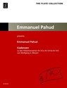 Kadenzen zu den Flötenkonzerten von Wolfgang A. Mozart - Emmanuel Pahud - 9783702472368