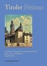 Tiroler Heimat 85 (2021) -  - 9783703065767