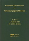 Ausgewählte Entscheidungen des Verfassungsgerichtshofes - Verfassungsgerichtshof - 9783704696953