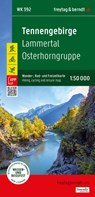 Tennengebirge Hiking, cycling and leisure map - freytag & berndt - 9783707920819