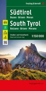 South Tyrol, road and leisure map 1:150,000, freytag & berndt -  - 9783707921199