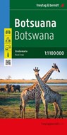 Botswana, road map 1:1,100,000 -  - 9783707921977