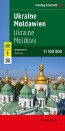 Ukraine - Moldova Road Map -  - 9783707922257