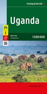 Uganda, Straßenkarte 1:500.000, freytag & berndt -  - 9783707923636