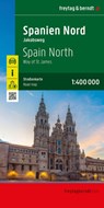 Northern Spain (Camino de Santiago) Road Map -  - 9783707923995