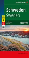Schweden, Straßenkarte 1:600.000, freytag & berndt -  - 9783707924015