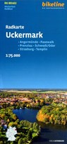 Uckermark cycle map -  - 9783711102478