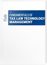 Fundamentals of Tax Law Technology Management - Robert Risse - 9783714304114