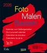 Foto-Malen-Basteln Bastelkalender schwarz 2026 -  - 9783731885184