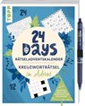24 Days RÄTSELADVENTSKALENDER - Kreuzworträtsel im Advent - Frechverlag - 9783735853769
