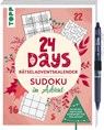 24 DAYS RÄTSELADVENTSKALENDER - Sudoku im Advent - Frechverlag - 9783735853776