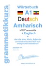 Woerterbuch Deutsch - Amharisch - Englisch Niveau A1 - Marlene Schachner - 9783738647419