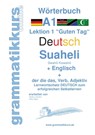 Woerterbuch Deutsch - Suaheli Kiswahili - Englisch - Marlene Schachner - 9783738650648
