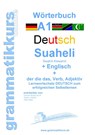 Woerterbuch Deutsch - Suaheli Kiswahili - Englisch - Marlene Schachner - 9783738650648