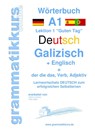 Woerterbuch Deutsch - Galizisch - Englisch Niveau A1 - Marlene Schachner ; Edouard Akom - 9783738651096