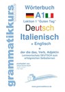 Woerterbuch Deutsch - Italienisch - Englisch Niveau A1 - Marlene Schachner - 9783738651157