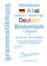 Woerterbuch Deutsch - Bretonsich - Englisch Niveau A1 - Marlene Schachner ; Edouard Akom - 9783738651447