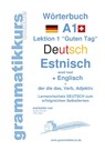 Woerterbuch Deutsch - Estnisch - Englisch Niveau A1 - Marlene Schachner ; Edouard Akom - 9783738654288