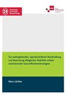 Zur weitergehenden, reproduzierbaren Beschreibung und Bewertung alltaglicher Mobilitat mittels assistierender Gesundheitstechnologien - Nina Loechte - 9783739212777