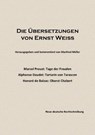 Die Übersetzungen von Ernst Weiß - Manfred Müller - 9783742705754