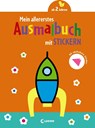 Mein allererstes Ausmalbuch mit Stickern (Rakete) - Loewe Kreativ - 9783743210271