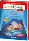 Leselöwen 1. Klasse - Toni übernachtet woanders (Großbuchstabenausgabe) - Anna Taube - 9783743218215