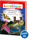 Leselöwen 1. Klasse - Fledermaus im Anflug (Großbuchstabenausgabe) - Heike Wiechmann - 9783743219007