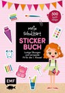 Mein Schulstart Stickerbuch (rosa) -  - 9783745915273
