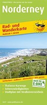 Norderney, cycling and hiking map 1:20,000 -  - 9783747306970