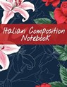 Italian Composition Notebook - GREEN,  Page - 9783749743599
