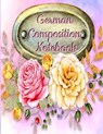 German Composition Notebook - GREEN,  Page - 9783749743667