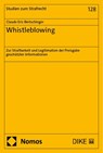 Whistleblowing - Claude Eric Bertschinger - 9783756010714
