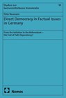 Direct Democracy in Factual Issues in Germany - Peter Neumann - 9783756033737