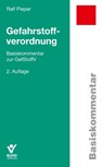 Gefahrstoffverordnung - Ralf Pieper - 9783766368775