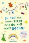 Du hast nicht immer recht. Doch du hast immer Rechte! - 12 Elbautorinnen - 9783772540387