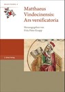 Matthaeus Vindocinensis: Ars versificatoria - Fritz Peter Knapp - 9783777626246