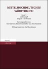Mittelhochdeutsches Wörterbuch. Dritter Band, Lieferung 4 - Kurt Gärtner ; Klaus Grubmüller ; Jens Haustein - 9783777635873