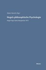 Hegels philosophische Psychologie - Dieter Henrich - 9783787315093