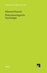 Phanomenologische Psychologie - Edmund Husserl - 9783787316038