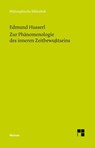 Zur Phänomenologie des inneren Zeitbewußtseins - Edmund Husserl - 9783787324422