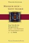 Mensch sein - Gott feiern. Sonn- und Festtage im Jahreskreis A B C - Werner Eizinger - 9783791719016