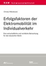 Erfolgsfaktoren der Elektromobilität im Individualverkehr - Christa Hillenbrand - 9783800596768