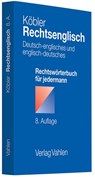 Rechtsenglisch - Gerhard Köbler - 9783800641963