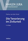 Die Tenorierung im Zivilurteil - Markus van den Hövel ; Egon Schneider - 9783800674015